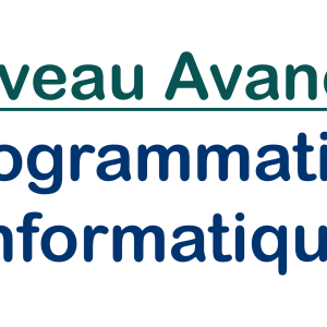 Niveau Avancé | Programmation